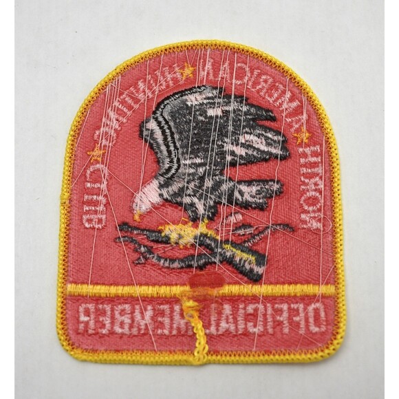 North American Hunting Club Official Member Patch - Rifle Eagle Bow & Arrows - Picture 3 of 3